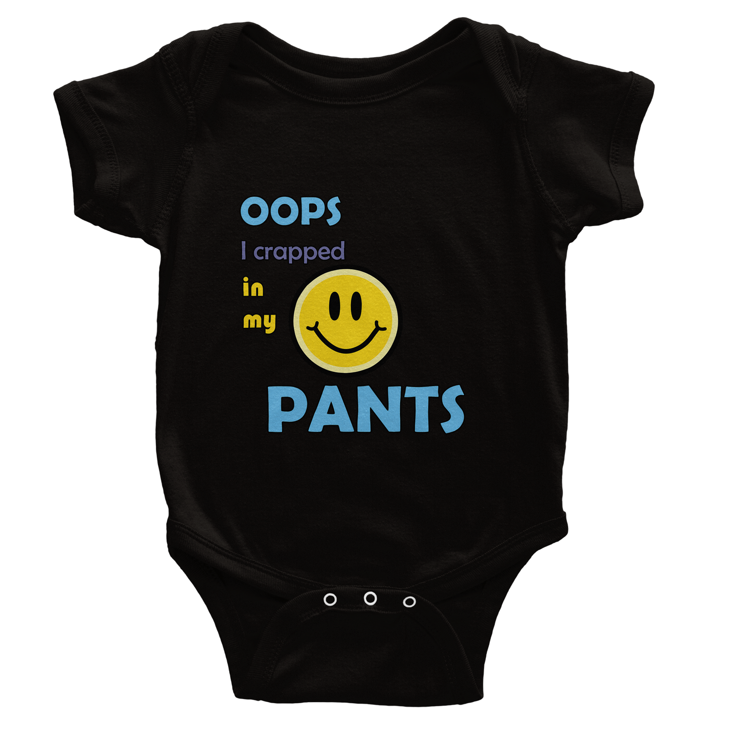 Oops! Time for a Change: Funny Baby One Piece