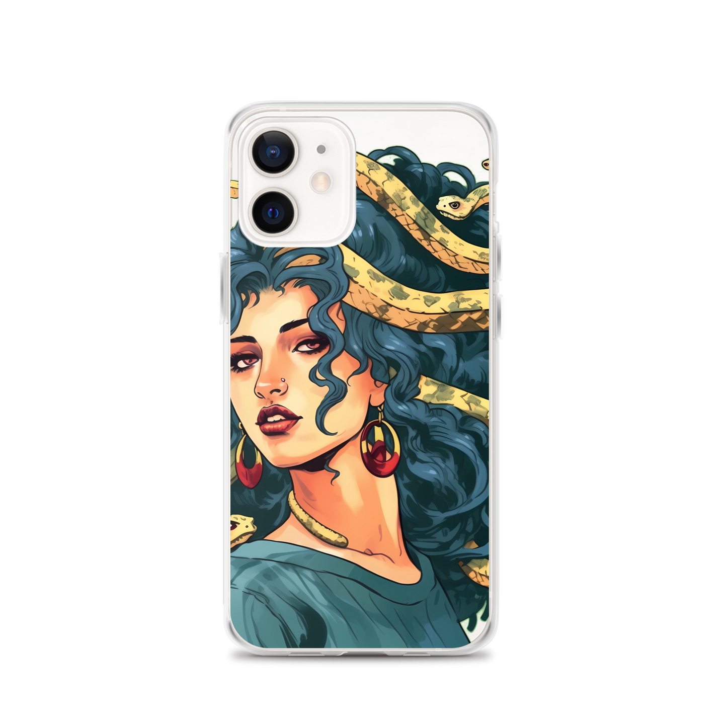 Medusa Enchantment: Cool iPhone Case with Mythical Charm