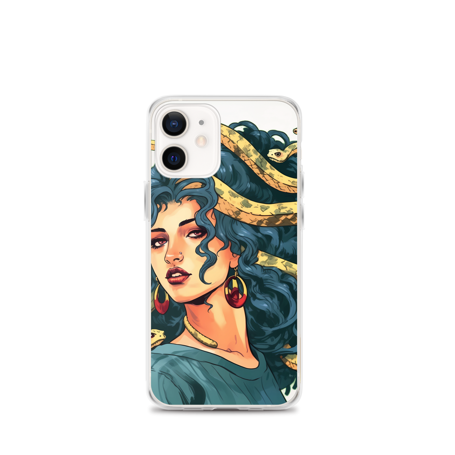 Medusa Enchantment: Cool iPhone Case with Mythical Charm