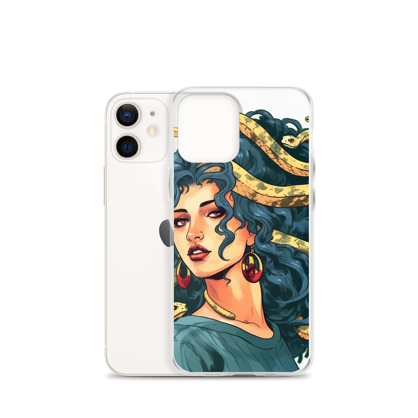 Medusa Enchantment: Cool iPhone Case with Mythical Charm