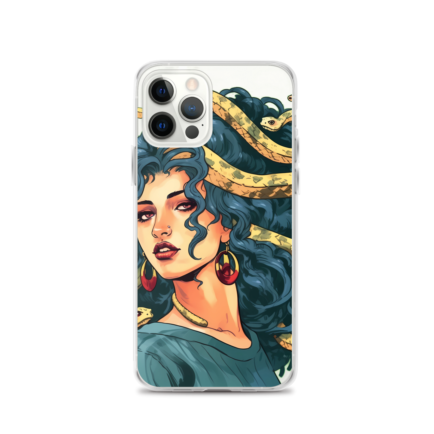 Medusa Enchantment: Cool iPhone Case with Mythical Charm