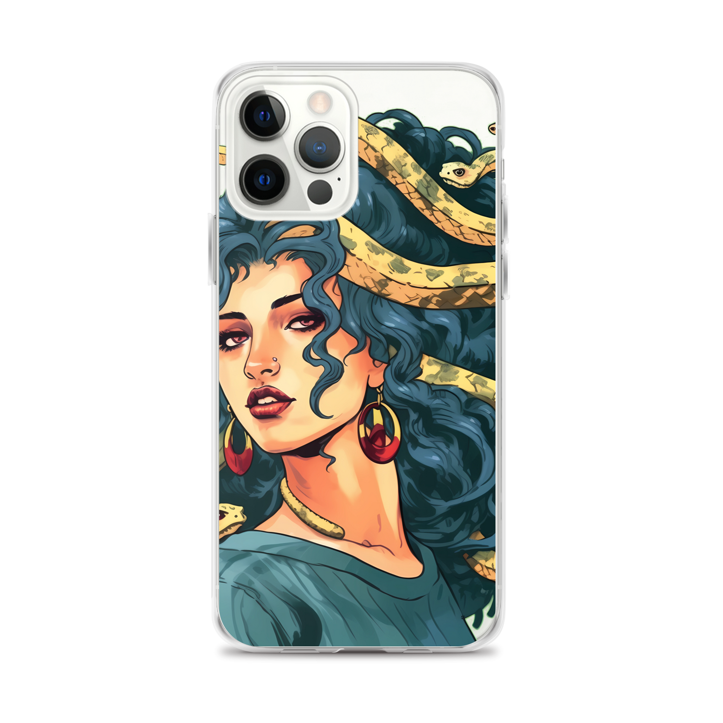 Medusa Enchantment: Cool iPhone Case with Mythical Charm