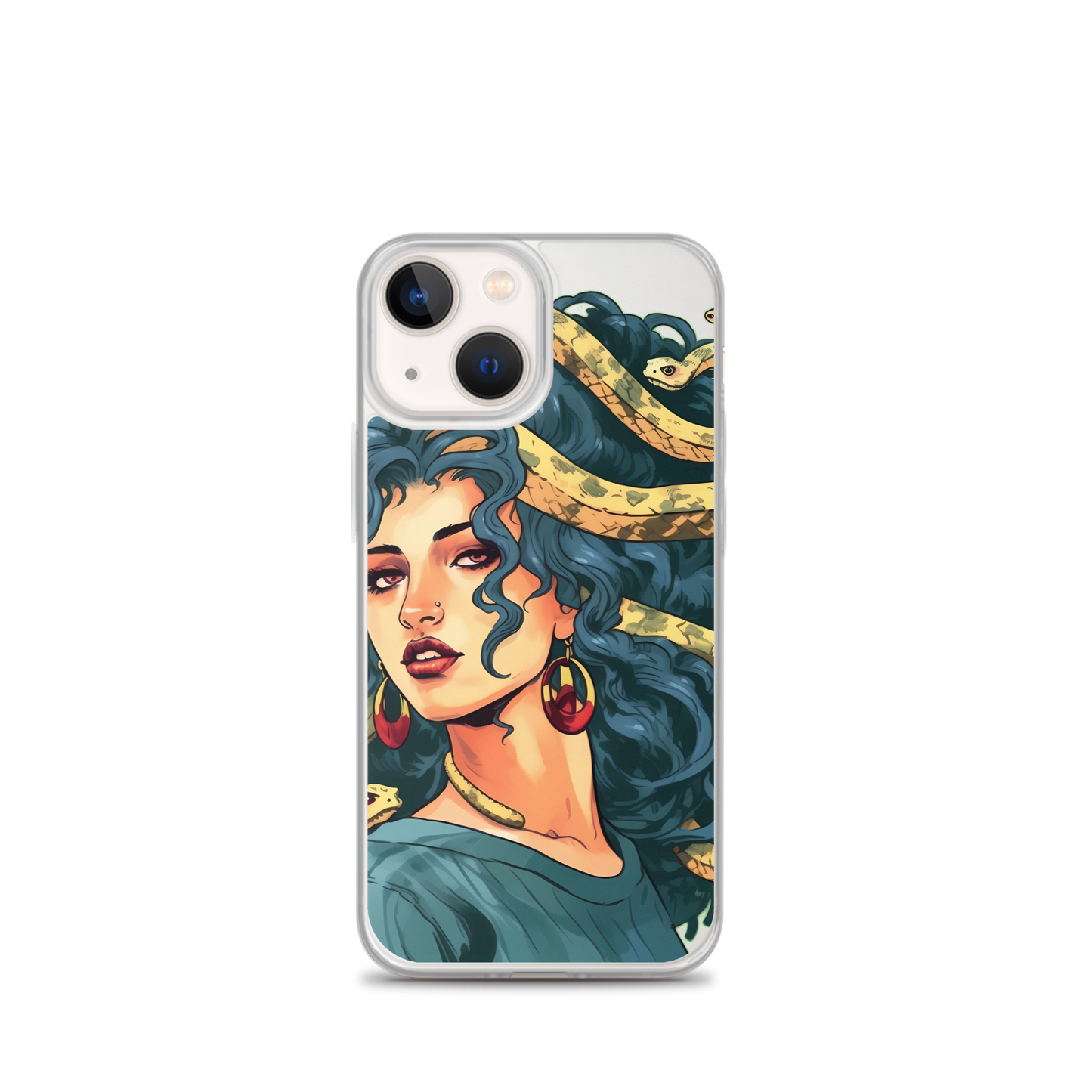 Medusa Enchantment: Cool iPhone Case with Mythical Charm