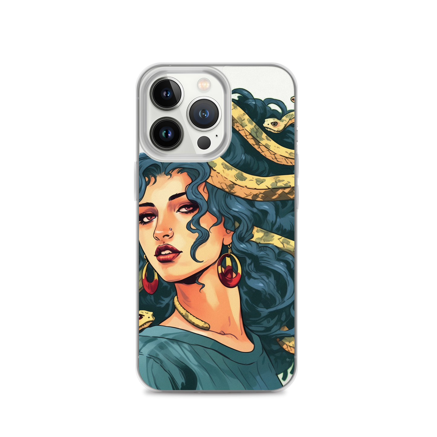 Medusa Enchantment: Cool iPhone Case with Mythical Charm