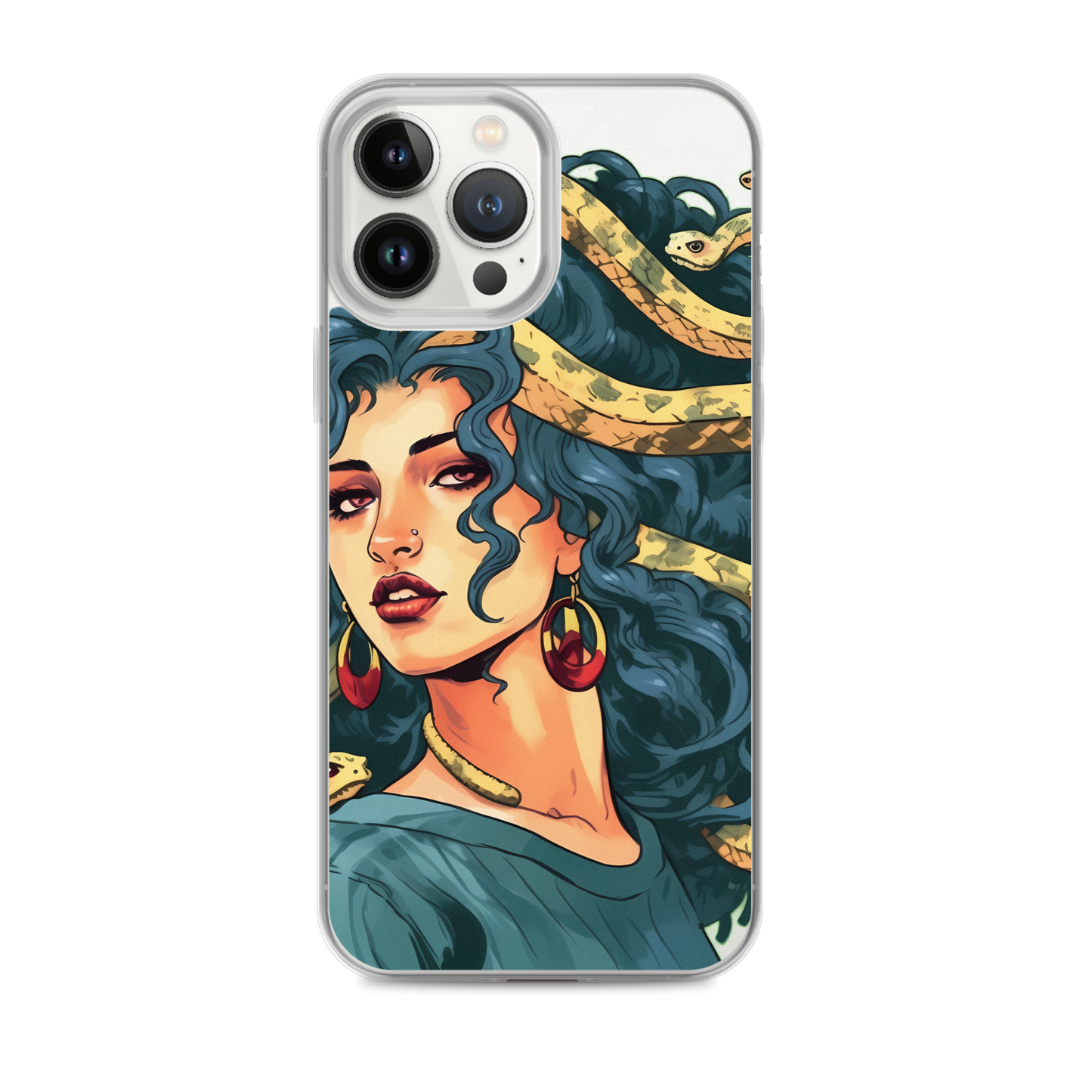 Medusa Enchantment: Cool iPhone Case with Mythical Charm