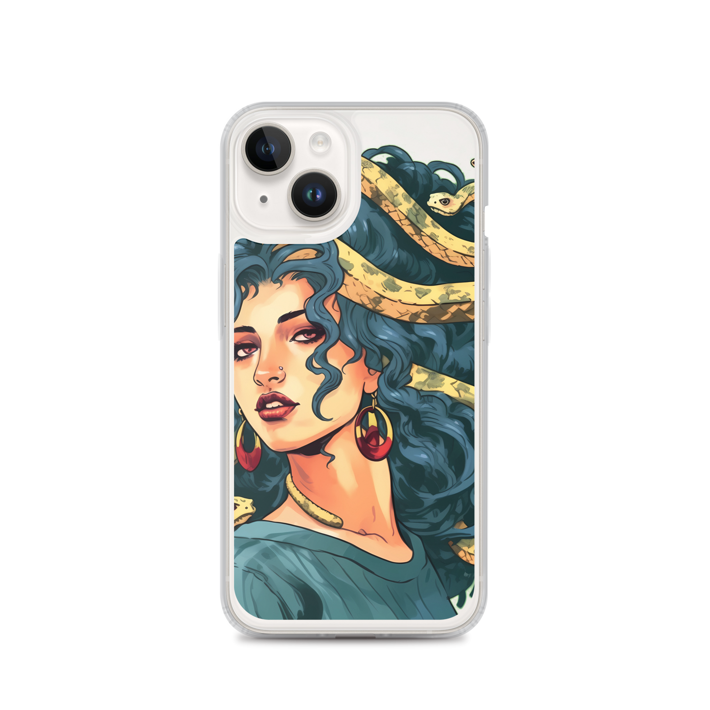 Medusa Enchantment: Cool iPhone Case with Mythical Charm