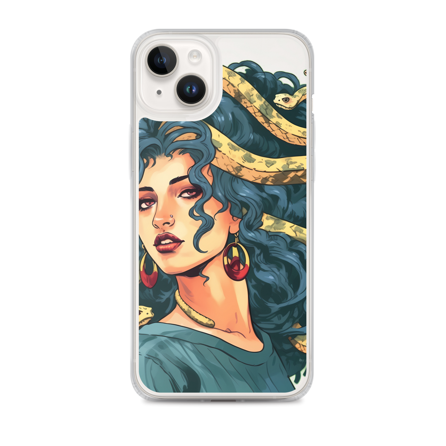 Medusa Enchantment: Cool iPhone Case with Mythical Charm
