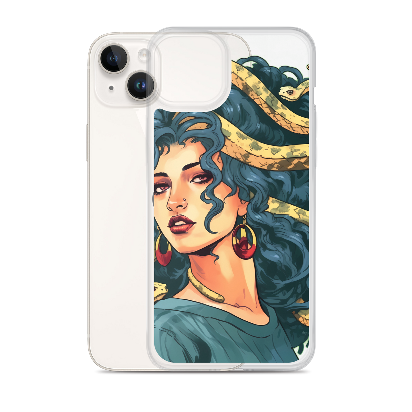 Medusa Enchantment: Cool iPhone Case with Mythical Charm