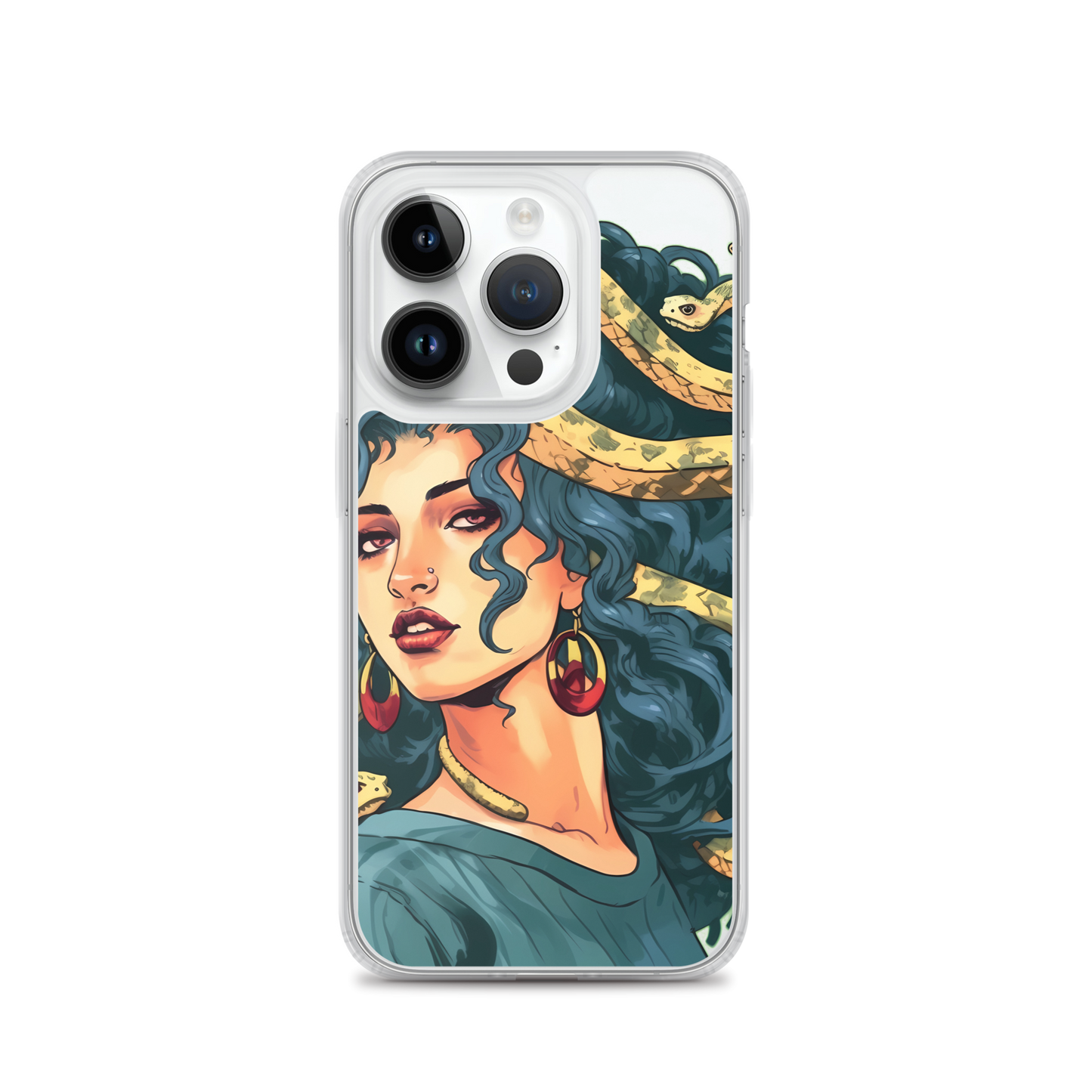 Medusa Enchantment: Cool iPhone Case with Mythical Charm