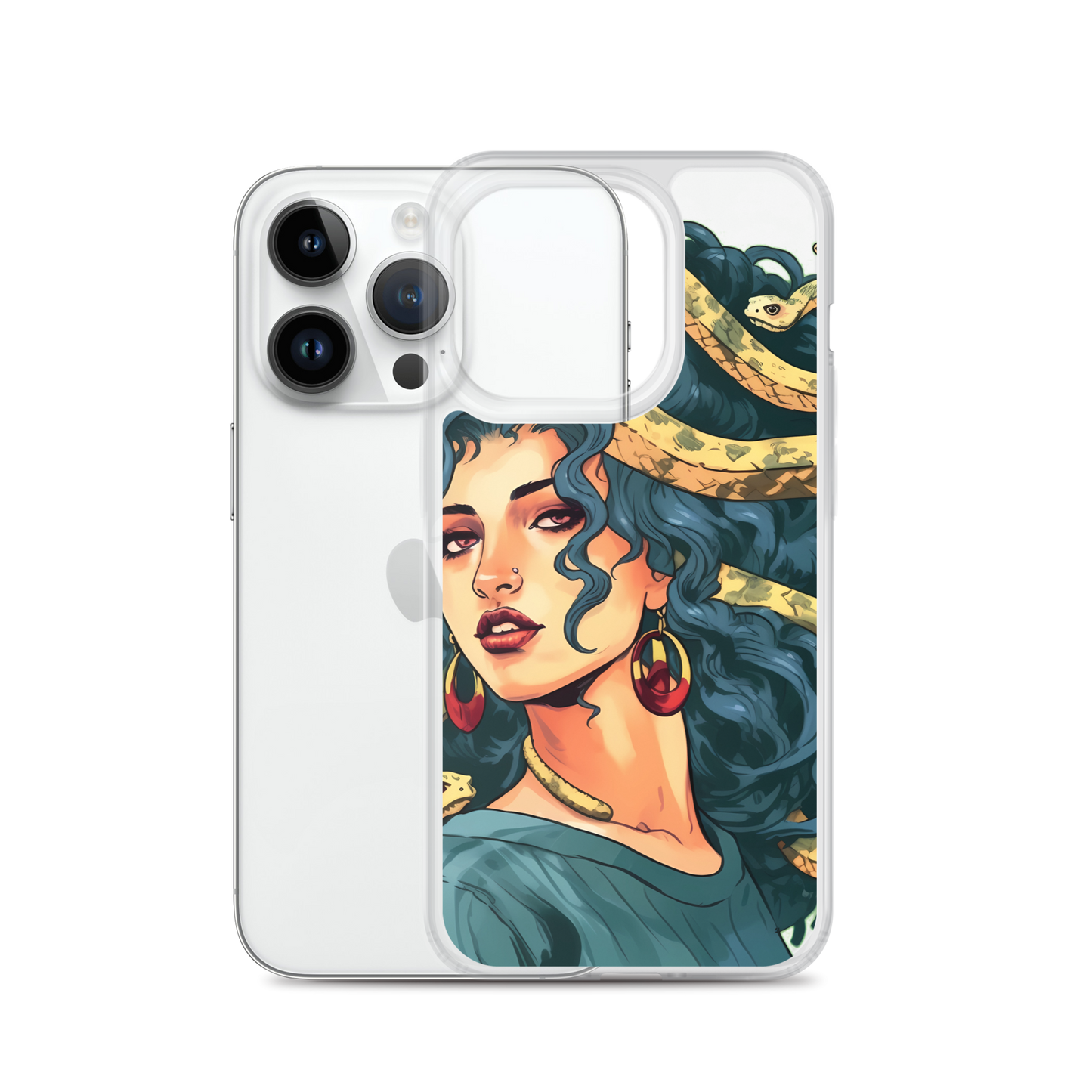 Medusa Enchantment: Cool iPhone Case with Mythical Charm