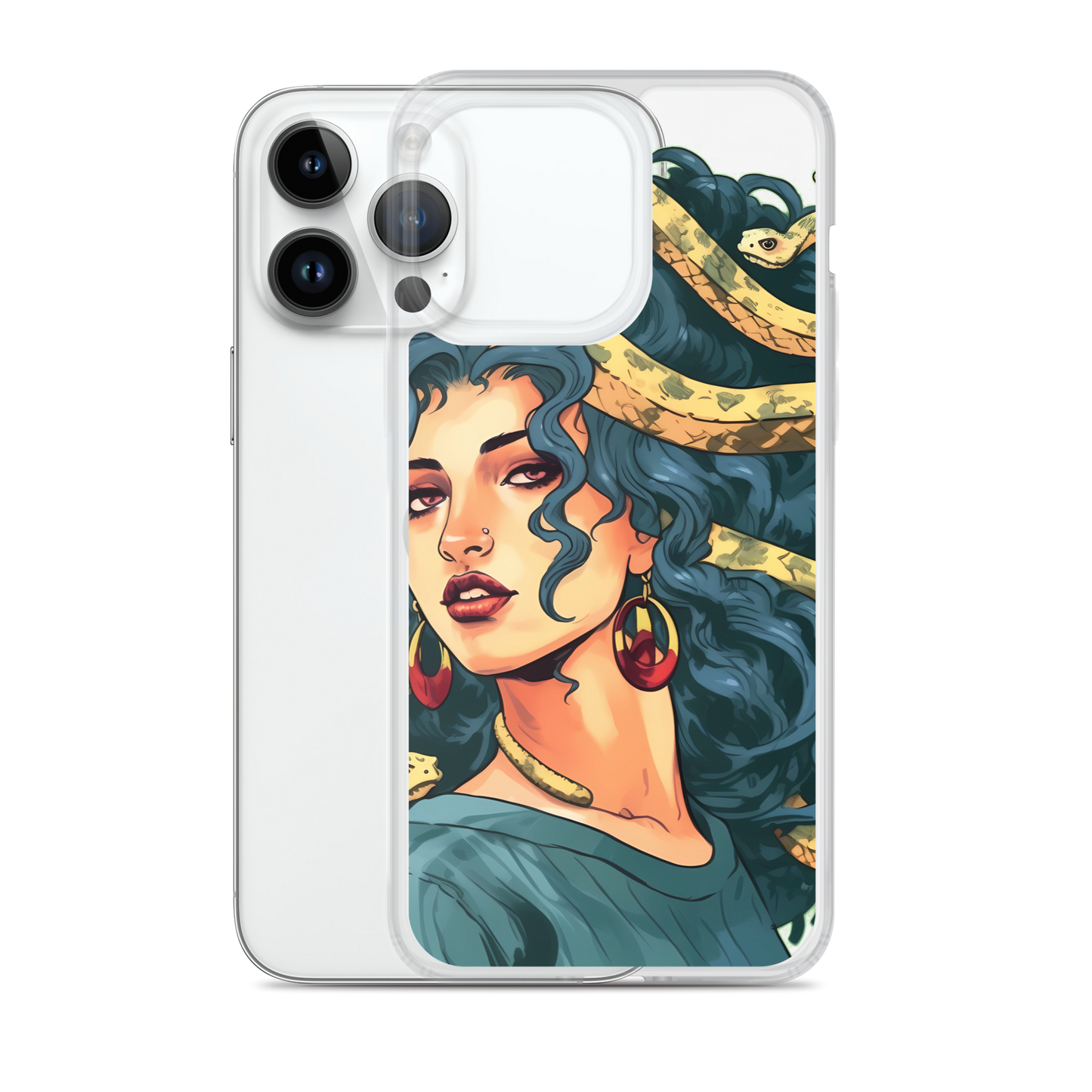 Medusa Enchantment: Cool iPhone Case with Mythical Charm