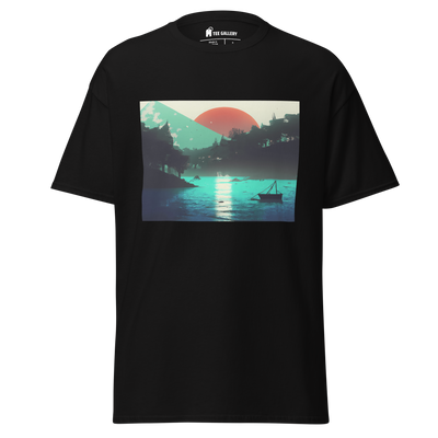Artistic Landscape Tee: Nature's Beauty on Display