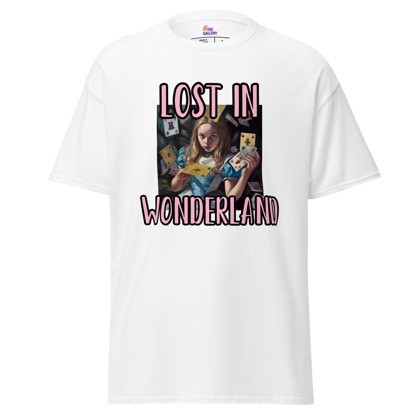 The Tee Gallery Alice in Wonderland Graphic T-Shirt