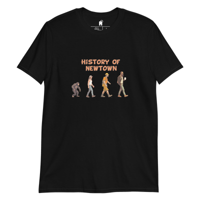 Evolution of Newtown: A Hilarious Journey T-Shirt