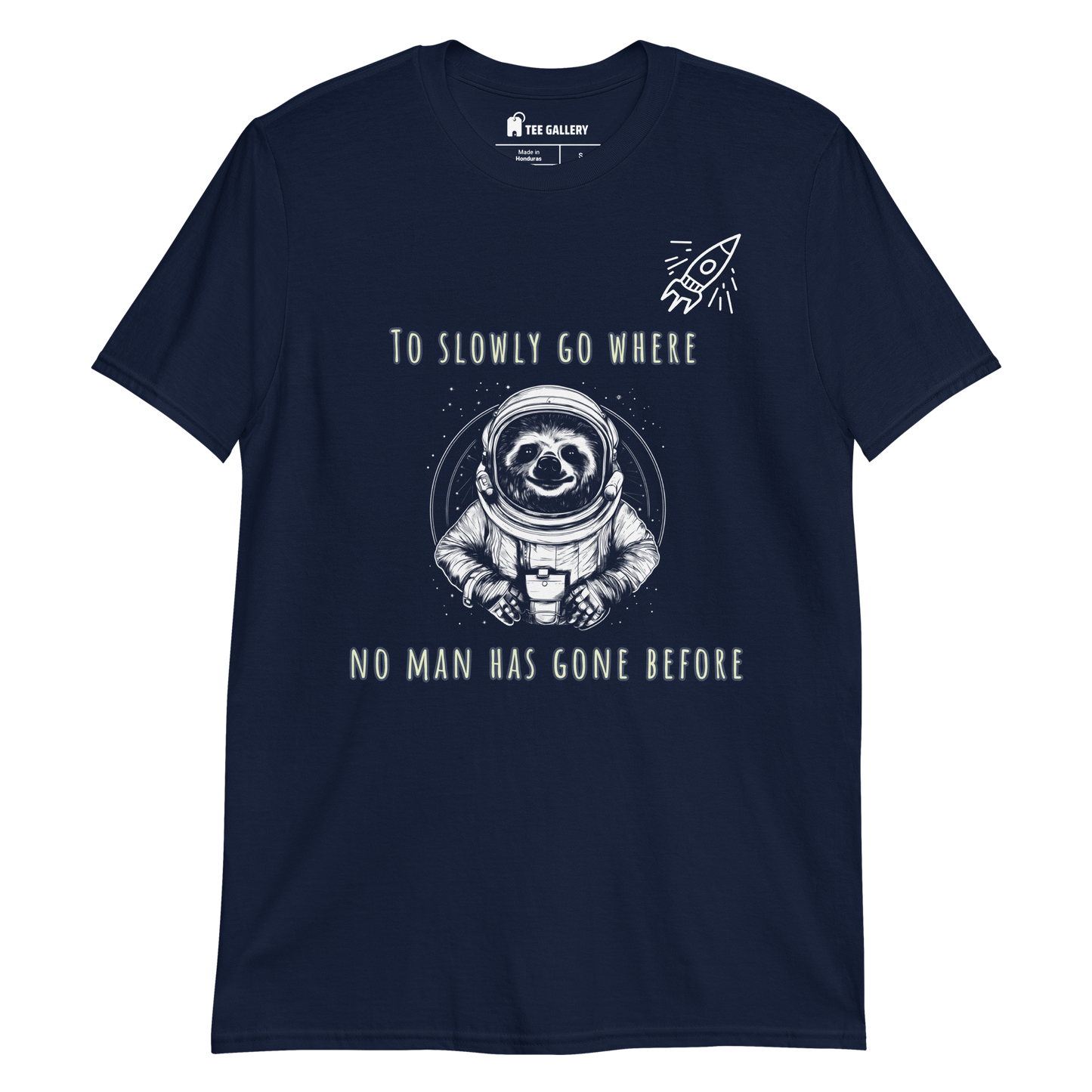 Astronaut Sloth T-Shirt - Funny and Out-of-This-World