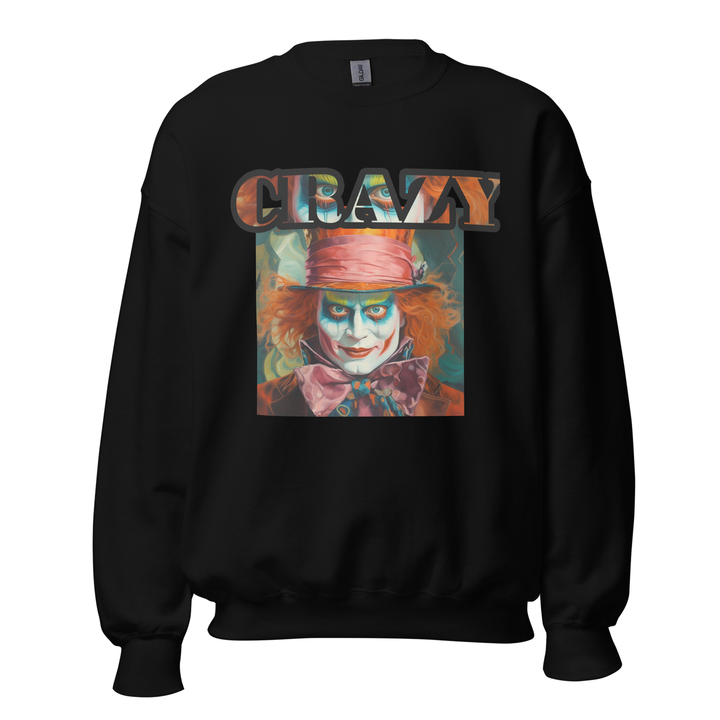 The Tee Gallery Mad Hatter Graphic Sweatshirt