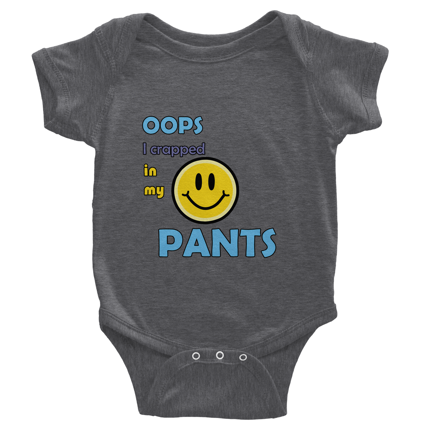 Oops! Time for a Change: Funny Baby One Piece