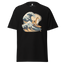 Shiba Inu Hangs Ten on The Great Wave Off Kagawa - Graphic T-Shirt