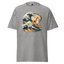 Shiba Inu Hangs Ten on The Great Wave Off Kagawa - Graphic T-Shirt