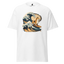 Shiba Inu Hangs Ten on The Great Wave Off Kagawa - Graphic T-Shirt